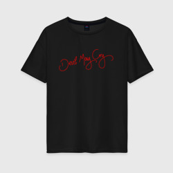 Женская футболка хлопок Oversize Devil May Cry