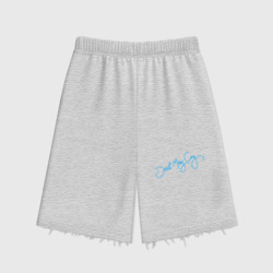 Женские шорты oversize футер хлопок Devil May Cry