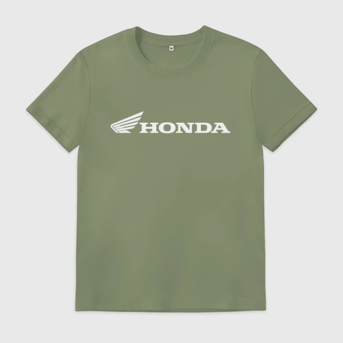Мужская футболка хлопок Honda хонда