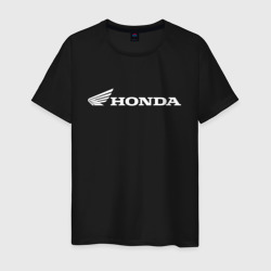 Мужская футболка хлопок Honda хонда