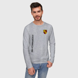 Мужской лонгслив хлопок Porsche - фото 2