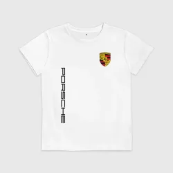 Детская футболка хлопок Porsche