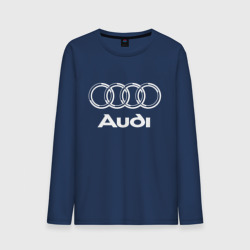 Мужской лонгслив хлопок Audi