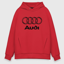 Мужское худи Oversize хлопок Audi Ауди