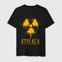 Мужская футболка хлопок S.T.A.L.K.E.R. 2 радиация