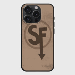 Чехол силиконовый для Apple iPhone 15 Pro матовый Sally face - Ларри