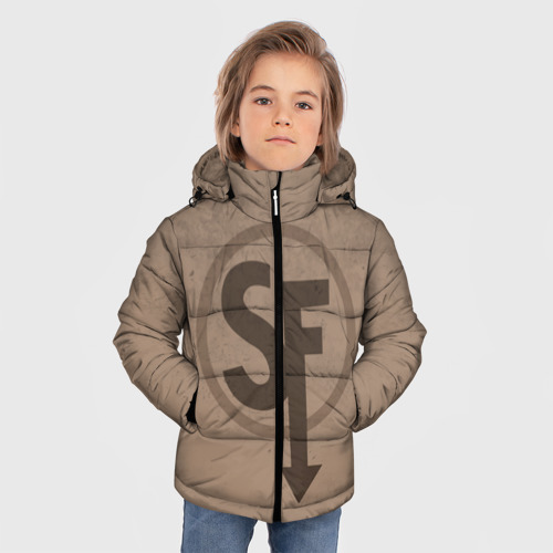 Зимняя куртка для мальчиков 3D Sally face - Ларри, цвет черный - фото 3