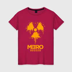 Женская футболка хлопок Metro Exodus