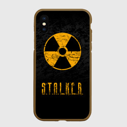 Чехол для iPhone XS Max матовый S.T.A.L.K.E.R
