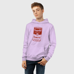 Детская толстовка хлопок Банка с супом Кэмпбелл - фото 2