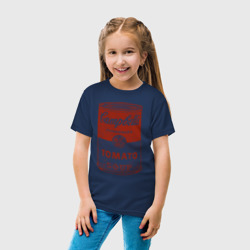 Детская футболка хлопок Банка с супом Кэмпбелл - фото 2