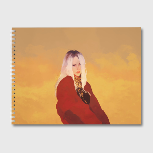 Альбом для рисования Billie Eilish Sun