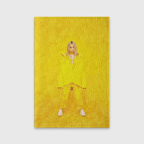 Обложка на паспорт Yellow Billie (кожаная)