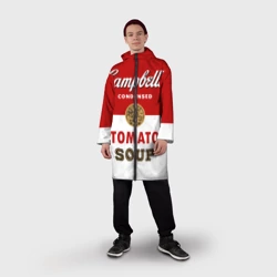 Дождевик унисекс 3D Банка с супом Кэмпбелл - фото 2