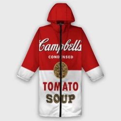 Дождевик унисекс 3D Банка с супом Кэмпбелл