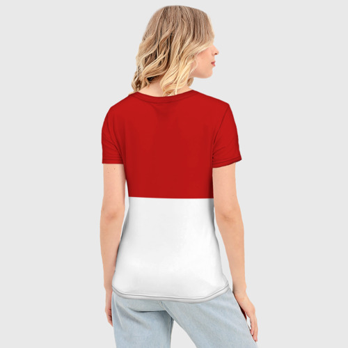 Женская футболка 3D Slim Банка с супом Кэмпбелл, цвет 3D печать - фото 4