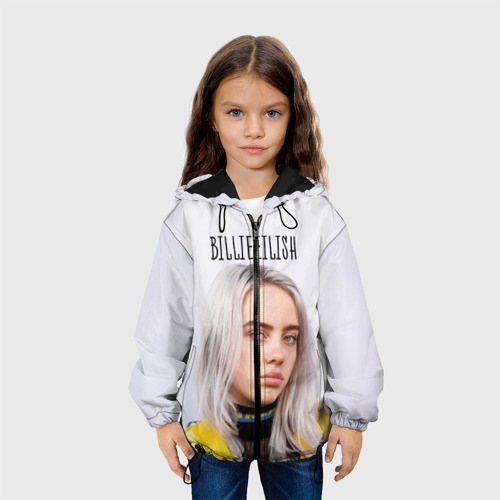 Детская куртка 3D BillieEilish, цвет черный - фото 4