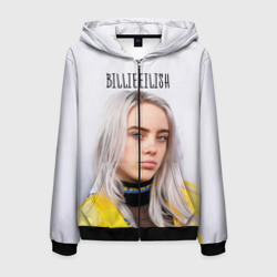 Мужская толстовка 3D на молнии BillieEilish