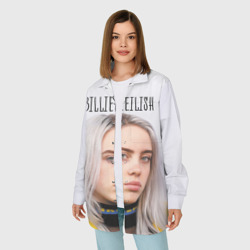 Женская рубашка oversize 3D BillieEilish - фото 2