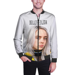 Мужской бомбер 3D BillieEilish - фото 2