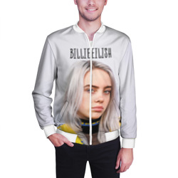 Мужской бомбер 3D BillieEilish - фото 2