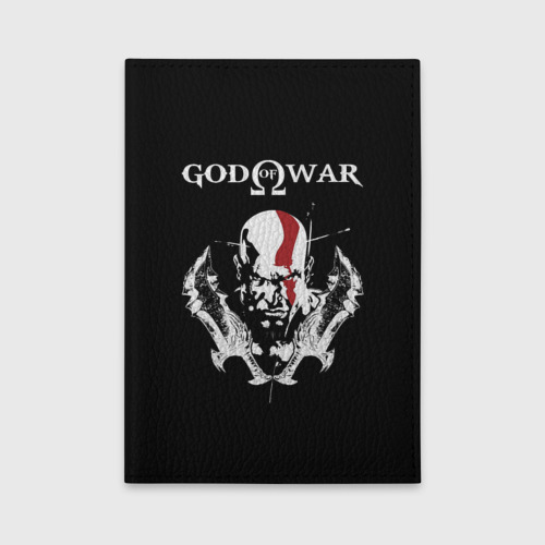 Обложка для автодокументов God of War , цвет черный