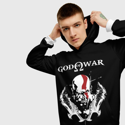 Мужская толстовка 3D God of War Фото 01 Мужская толстовка 3D God of War Фото 01