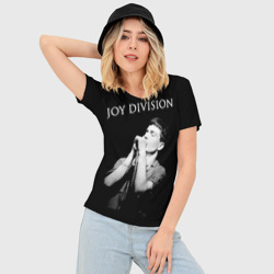 Женская футболка 3D Slim Joy Division - фото 2