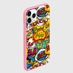 Чехол для iPhone 11 Pro Max матовый Звуки комиксов - фото 2