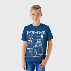 Детская футболка 3D Доктор Кто. Далек - фото 2