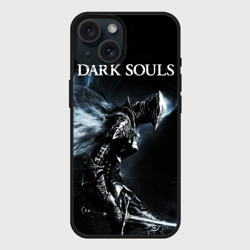 Чехол силиконовый для Apple iPhone 15 матовый Dark Souls