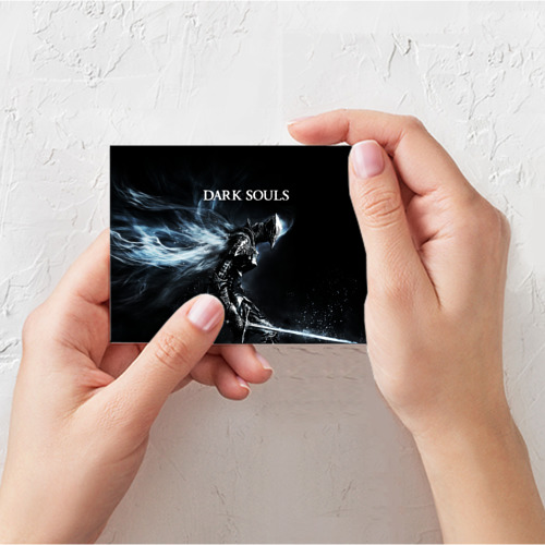 Поздравительная открытка Dark Souls, цвет белый - фото 3