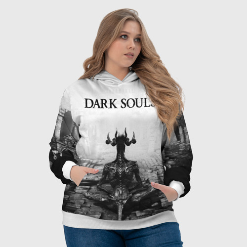 Женская толстовка 3D Dark Souls, цвет 3D печать - фото 6