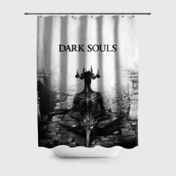 Штора 3D для ванной Dark Souls