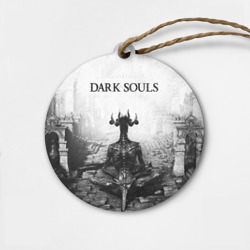 Деревянная игрушка круг Dark Souls