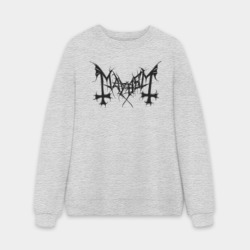 Мужской свитшот oversize без начеса хлопок Mayhem