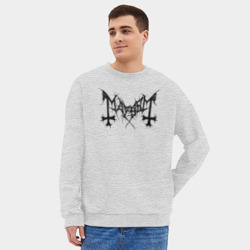 Мужской свитшот oversize без начеса хлопок Mayhem - фото 2