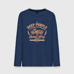 Мужской лонгслив хлопок Deep Purple