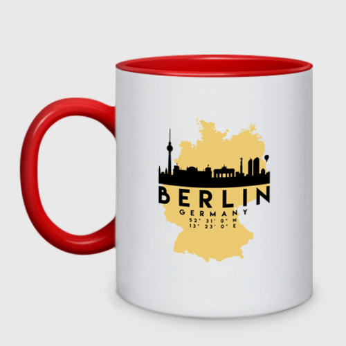 Кружка двухцветная Берлин - Германия