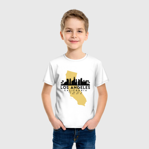 Детская футболка хлопок Лос-Анджелес - США - фото 3