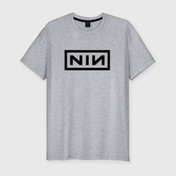 Мужская футболка хлопок Slim Nine Inch Nails