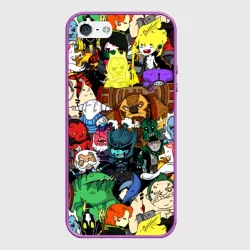 Чехол для iPhone 5/5S матовый Дота 2