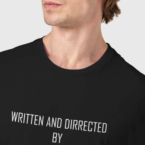 Мужская футболка хлопок Tarantino, цвет черный - фото 6