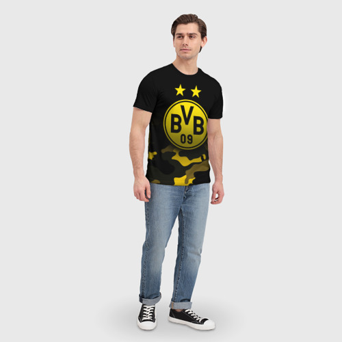 Мужская футболка 3D Боруссия Дортмунд - фото 5