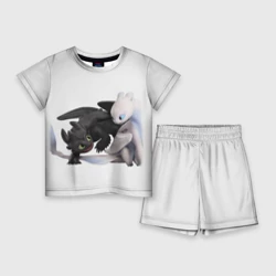 Детский костюм с шортами 3D Как приручить дракона