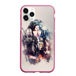 Чехол для iPhone 11 Pro Max матовый Ведьмак