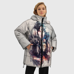Женская зимняя куртка Oversize Ведьмак - фото 2