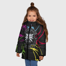Зимняя куртка для девочек 3D Ведьмак - фото 2