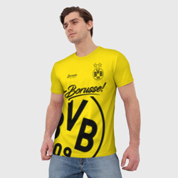 Мужская футболка 3D Боруссия Дортмунд - фото 2
