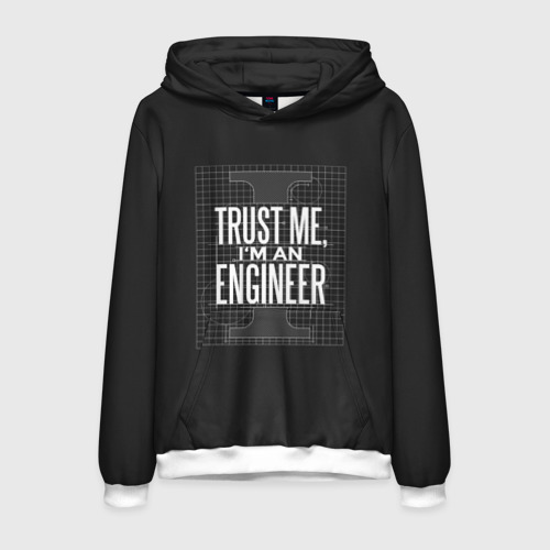 Мужская толстовка 3D Trust Me, I'm an Engineer